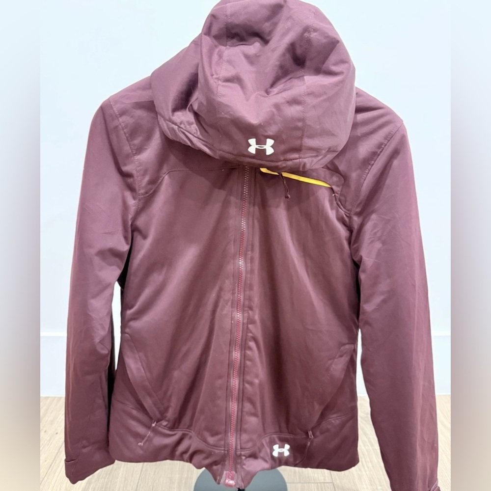 Under Armour Storm Coldgear Infrared Hooded Women's Jacket ( Sz. Small) - Picture 9 of 11